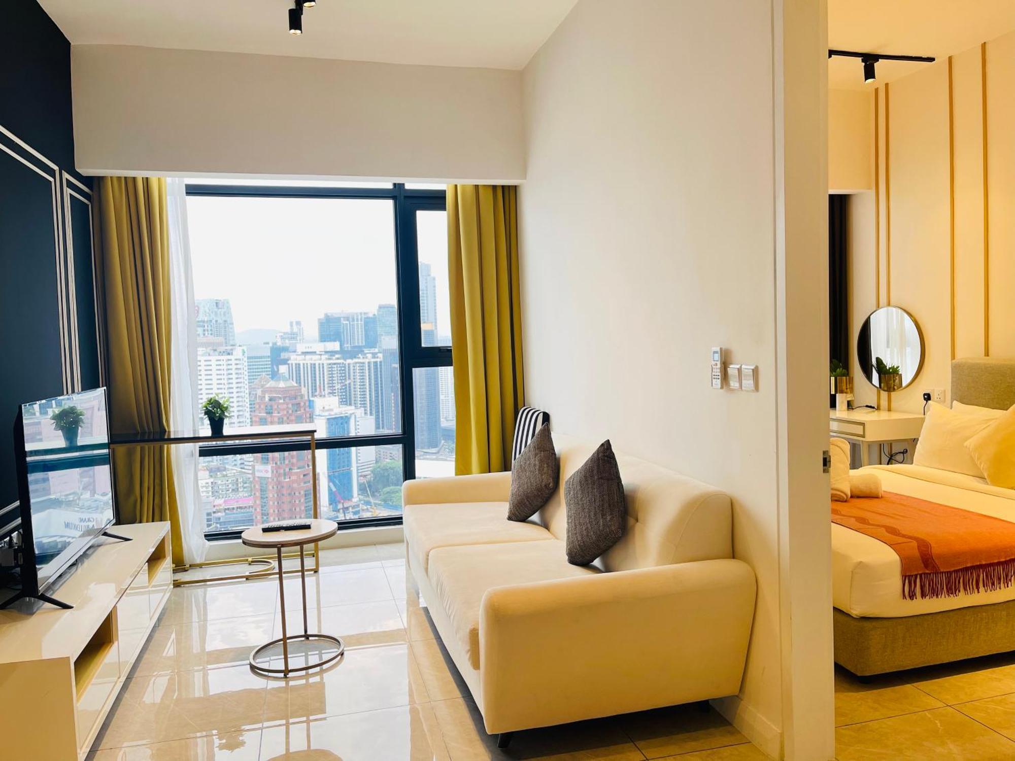 Crystal Suites At Axon Residence Near Pavilion 쿠알라룸푸르 외부 사진